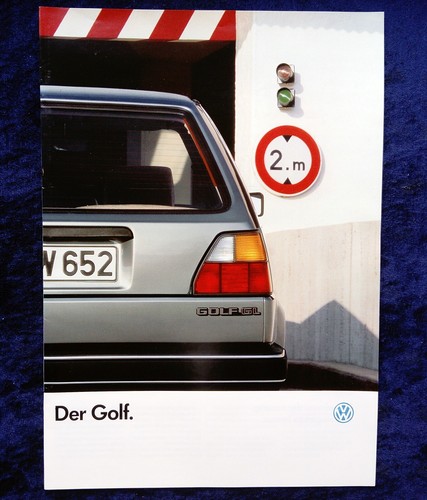 Golf brochure 1986 with - golf,