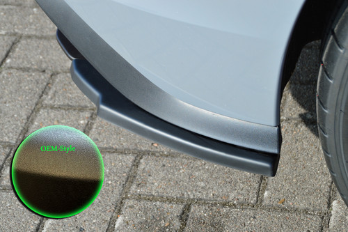 Rear apron diffuser sides made