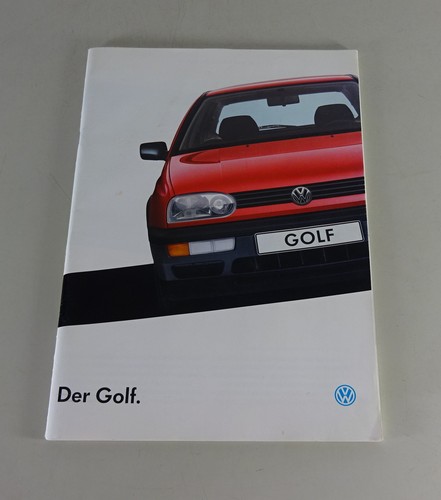Brochure golf - vw,