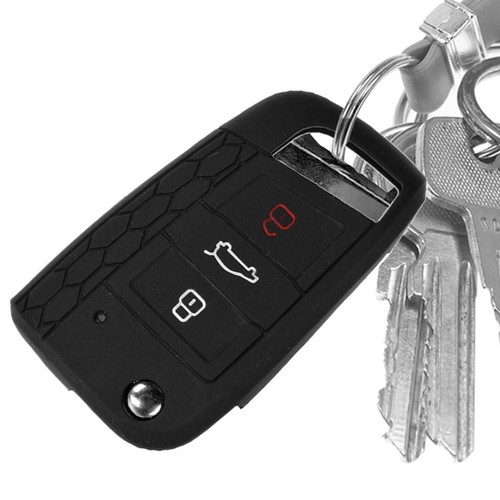 Car key cover black for - , vw