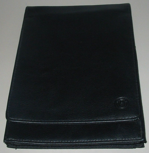 Empty leather board folder - leather,