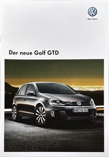 Golf gtd brochure - vw,