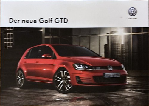Golf gtd brochure - vw,