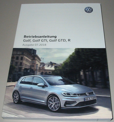 Betriebsanleitung golf vii - betriebsanleitung, vw