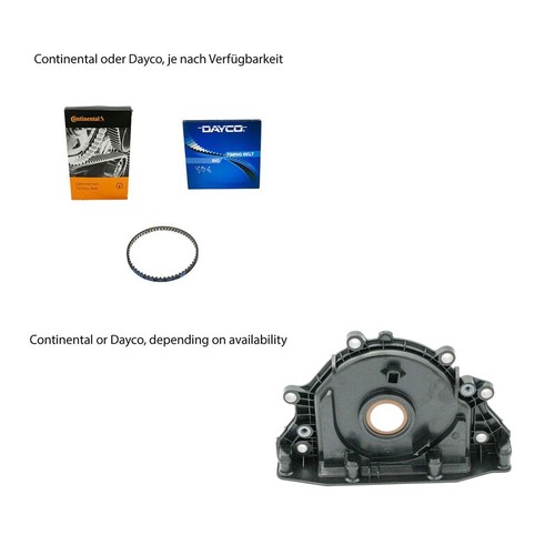 Sealing flange with - gasket, +